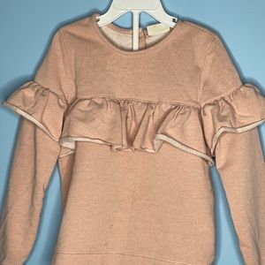 Long sleeves jumper and jeans